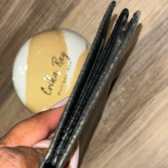 Louis Vuitton Black Taiga Long Wallet - Picture 13 of 14